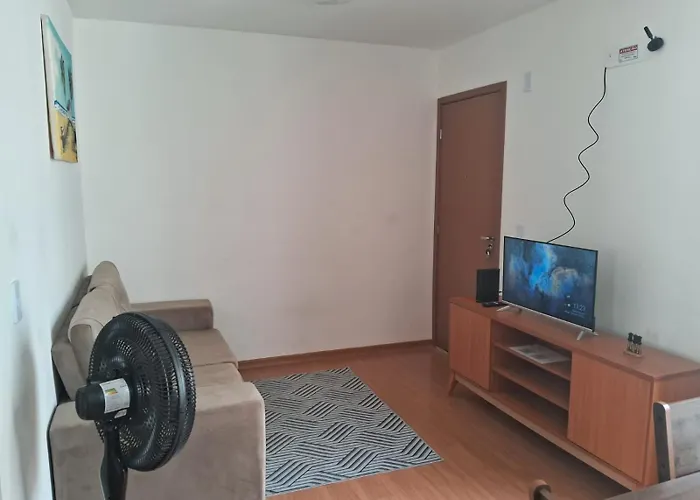Apto Novo Completo Em Condominio Com 2 Quartos, Wifi 650 Mb